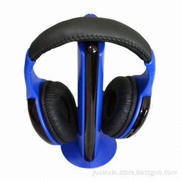 Customized Headphones, 2013 FM Wireless Headset, with LED Indicator
